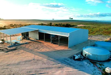 FULLY ENCLOSED SHED-22X48X7.4M – LEAN - TO 18m WAROONA