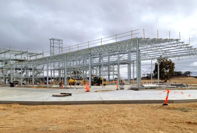 WAREHOUSE SHED  21.4x70x6.65m -  CUBALLING, WA